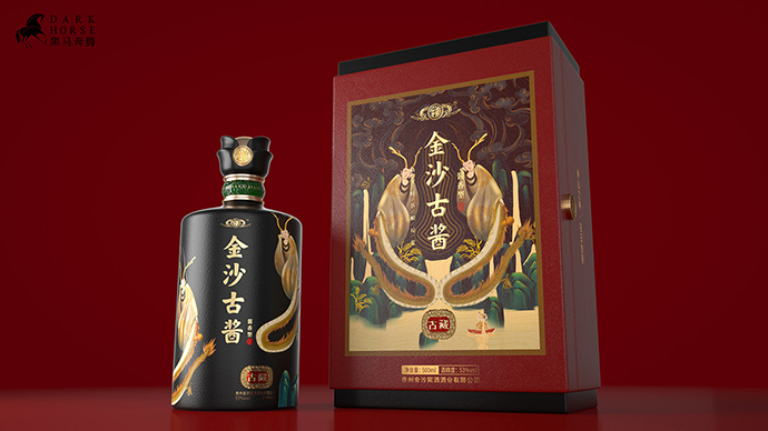 贵州酱香型白酒包装设计-借助神话大IP打造产品新形象